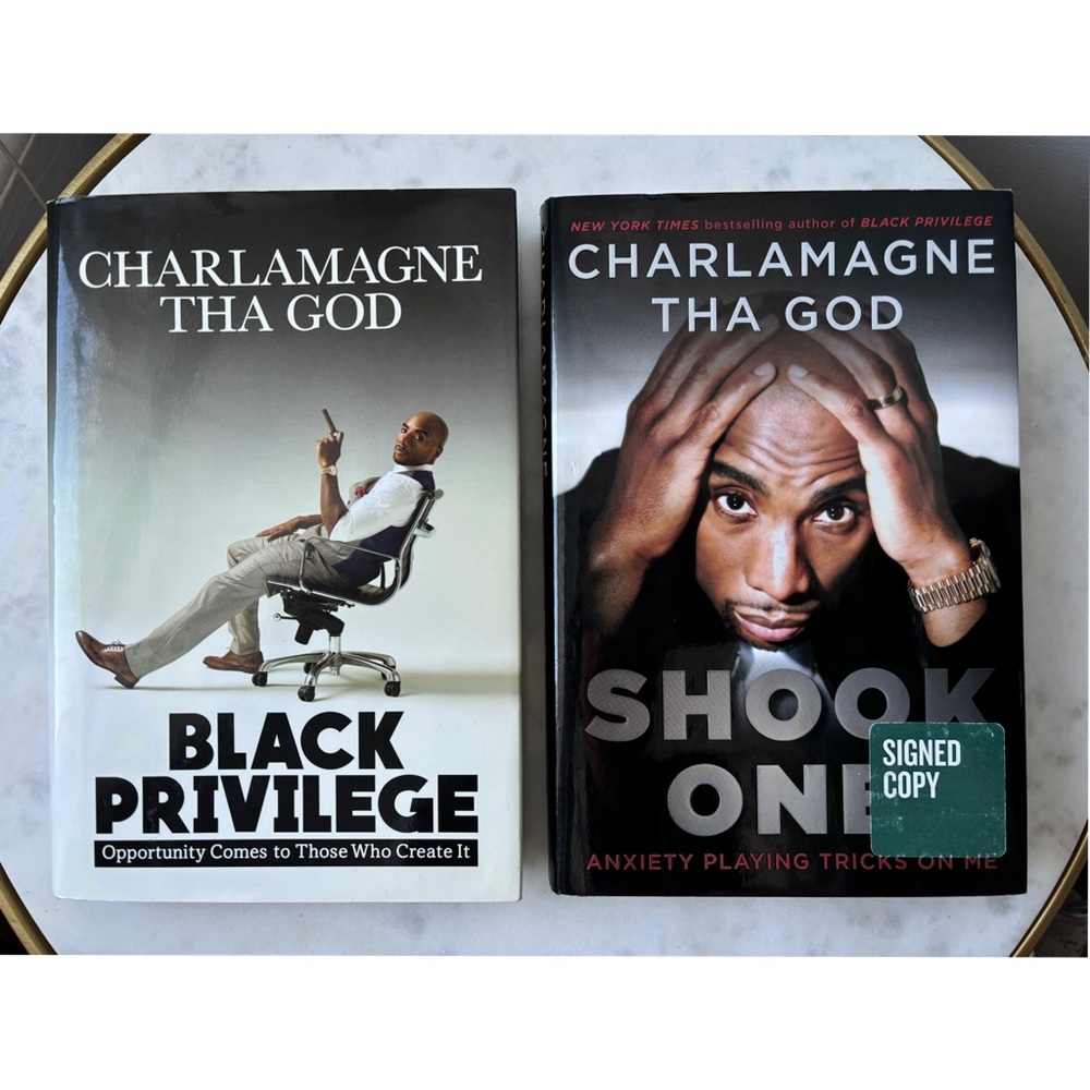 Charlemagne Tha God Signed Book Bundle
